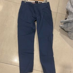 Ben Sherman navy blue slim fit chino pants